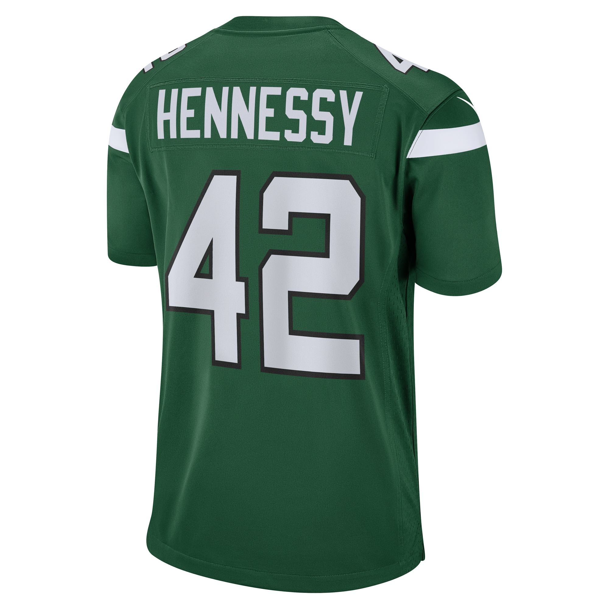 Thomas Hennessy New York Jets Nike Game Jersey – Gotham Green - Image 3