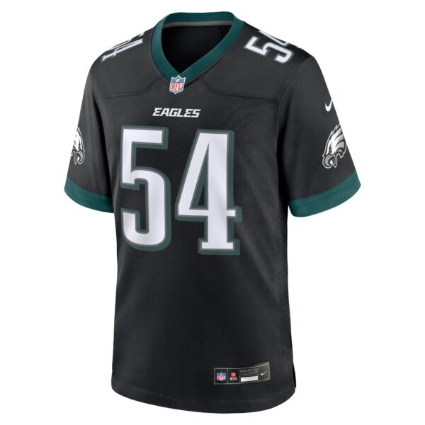 Jeremiah Trotter Jr. Philadelphia Eagles Nike Alternate 2024 NFL Draft Game Jersey – Black