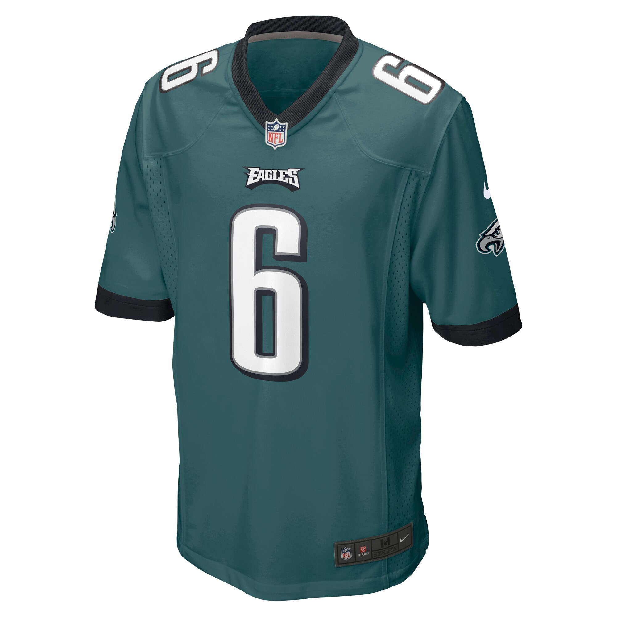 DeVonta Smith Philadelphia Eagles Nike Player Game Jersey – Midnight Green