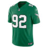 Reggie White Philadelphia Eagles Nike Alternate Vapor F.U.S.E. Limited Jersey – Kelly Green