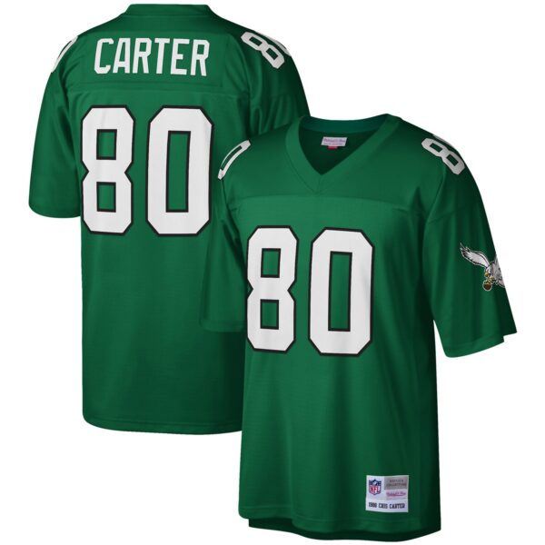 Cris Carter Philadelphia Eagles Mitchell & Ness Legacy Jersey – Kelly Green