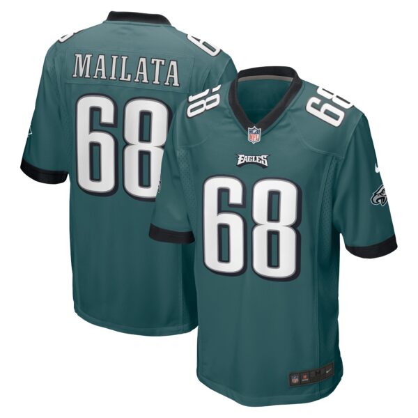 Jordan Mailata Philadelphia Eagles Nike Game Jersey – Midnight Green