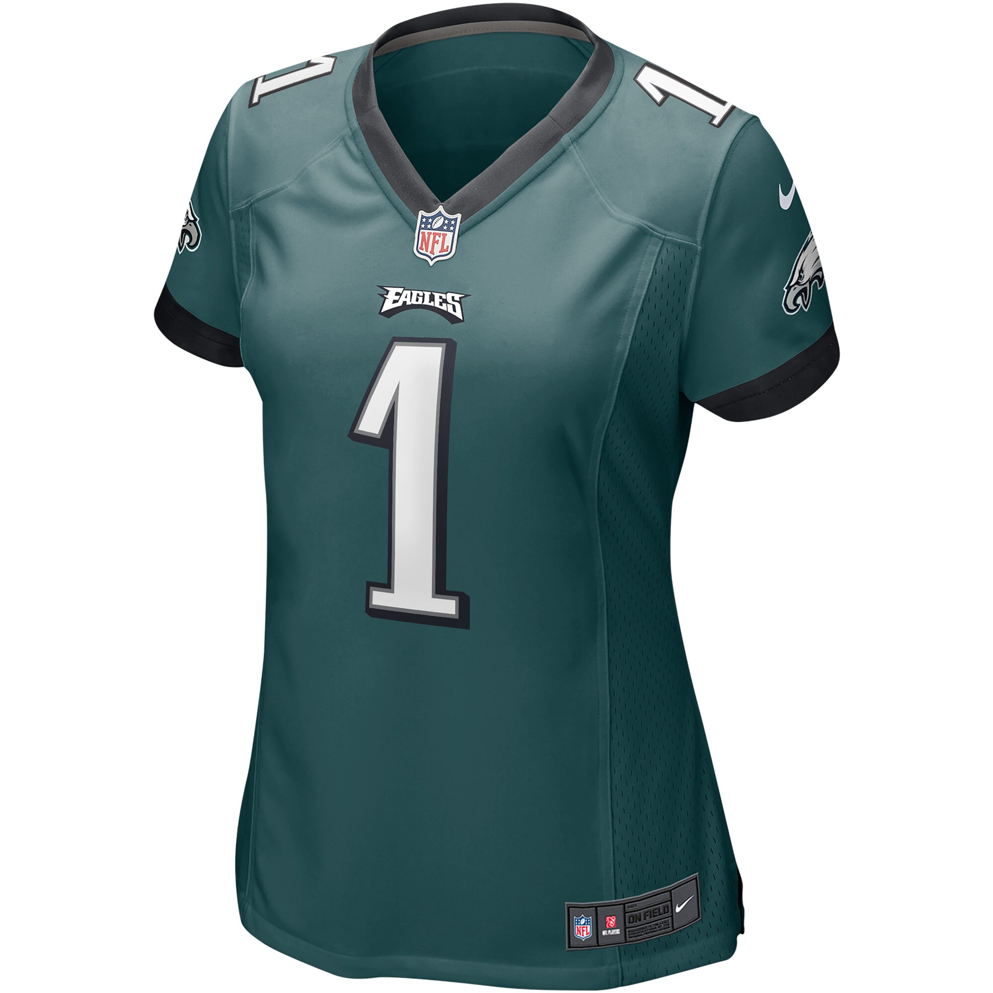 Jalen Hurts Philadelphia Eagles Nike Women’s Team Game Jersey – Midnight Green - Image 2