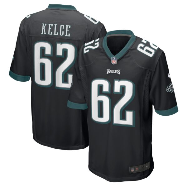 Jason Kelce Philadelphia Eagles Nike Game Jersey – Black