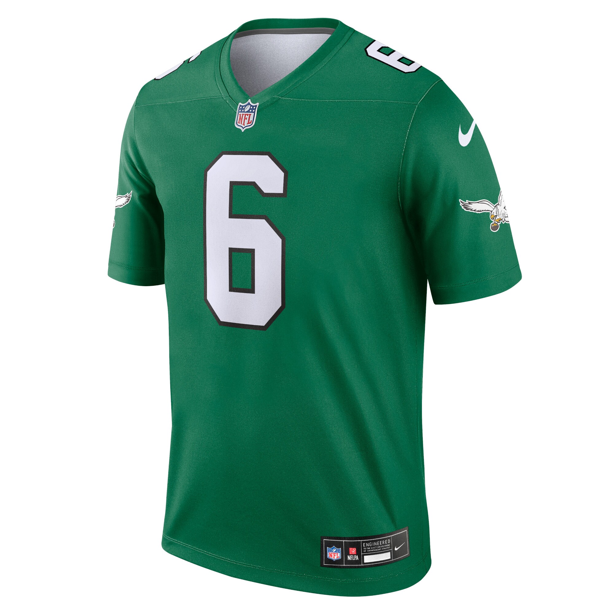 DeVonta Smith Philadelphia Eagles Nike Legend Jersey – Kelly Green