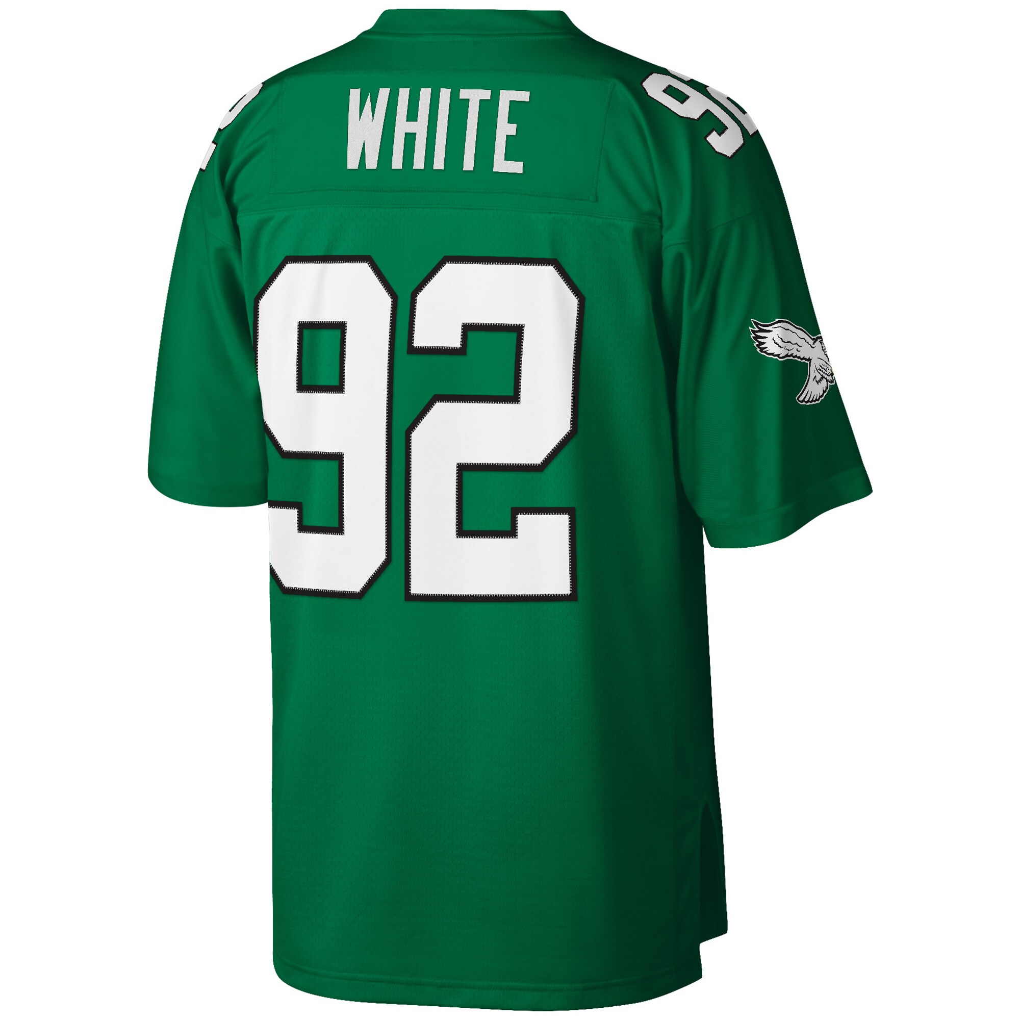Reggie White Philadelphia Eagles Mitchell & Ness Big & Tall 1990 Retired Player Jersey – Kelly Green - Image 3
