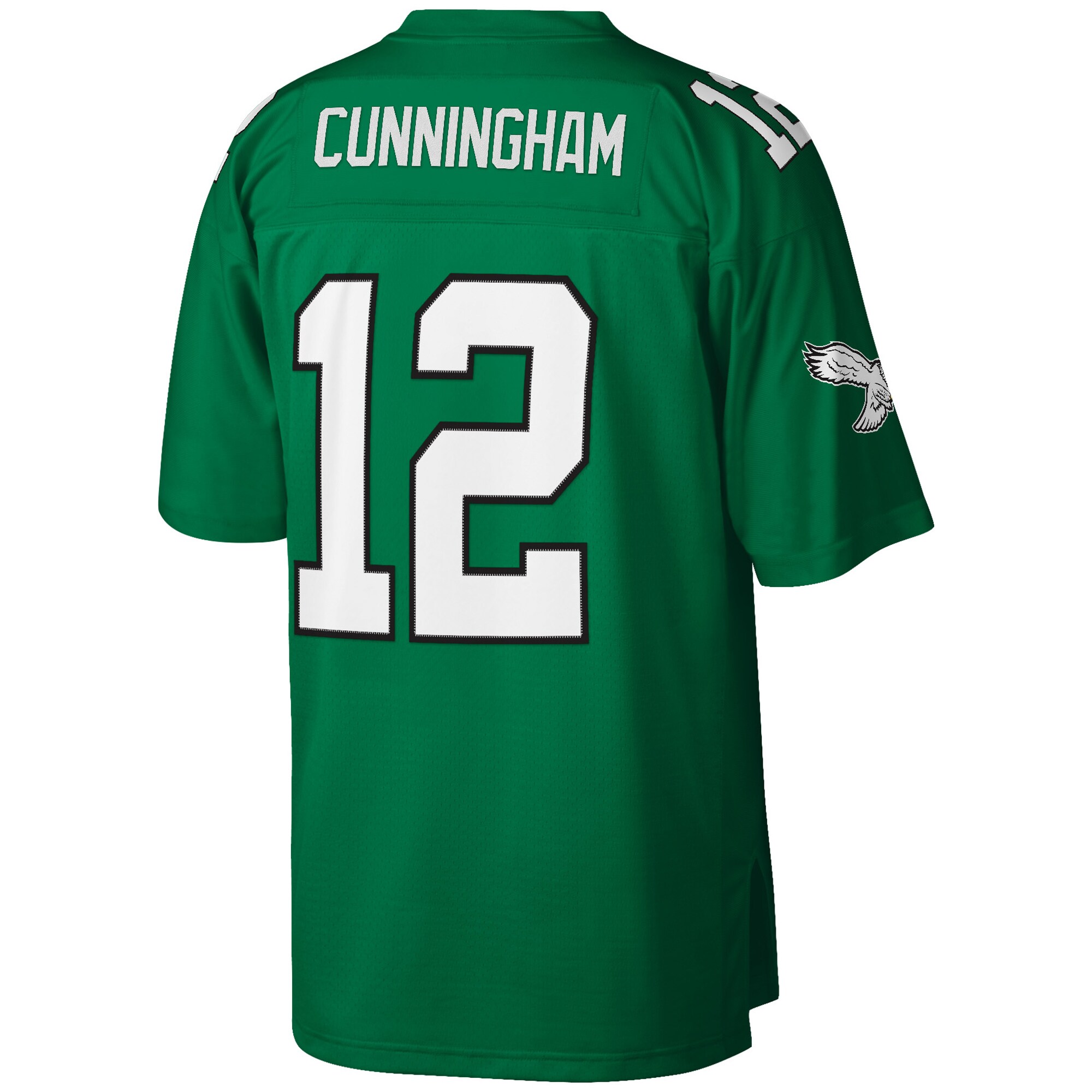 Randall Cunningham Philadelphia Eagles Mitchell & Ness Big & Tall 1990 Retired Player Jersey – Kelly Green - Image 3