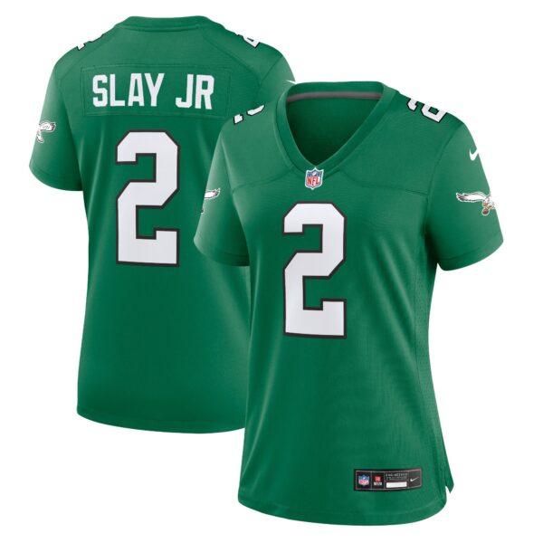 Darius Slay Philadelphia Eagles Nike Women’s Player Jersey – Kelly Green
