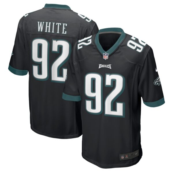 Reggie White Philadelphia Eagles Nike Retired Player Alternate Game Jersey – Black