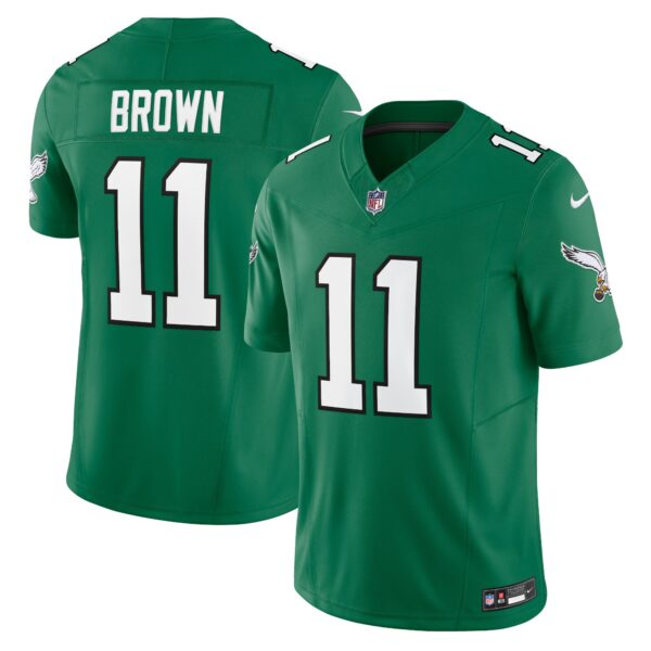A.J. Brown Philadelphia Eagles Nike Vapor F.U.S.E. Limited Jersey – Kelly Green