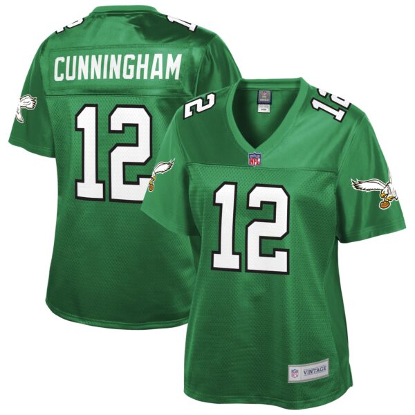 Randall Cunningham Philadelphia Eagles NFL Pro Line Women’s Retired Player Jersey – Kelly Green