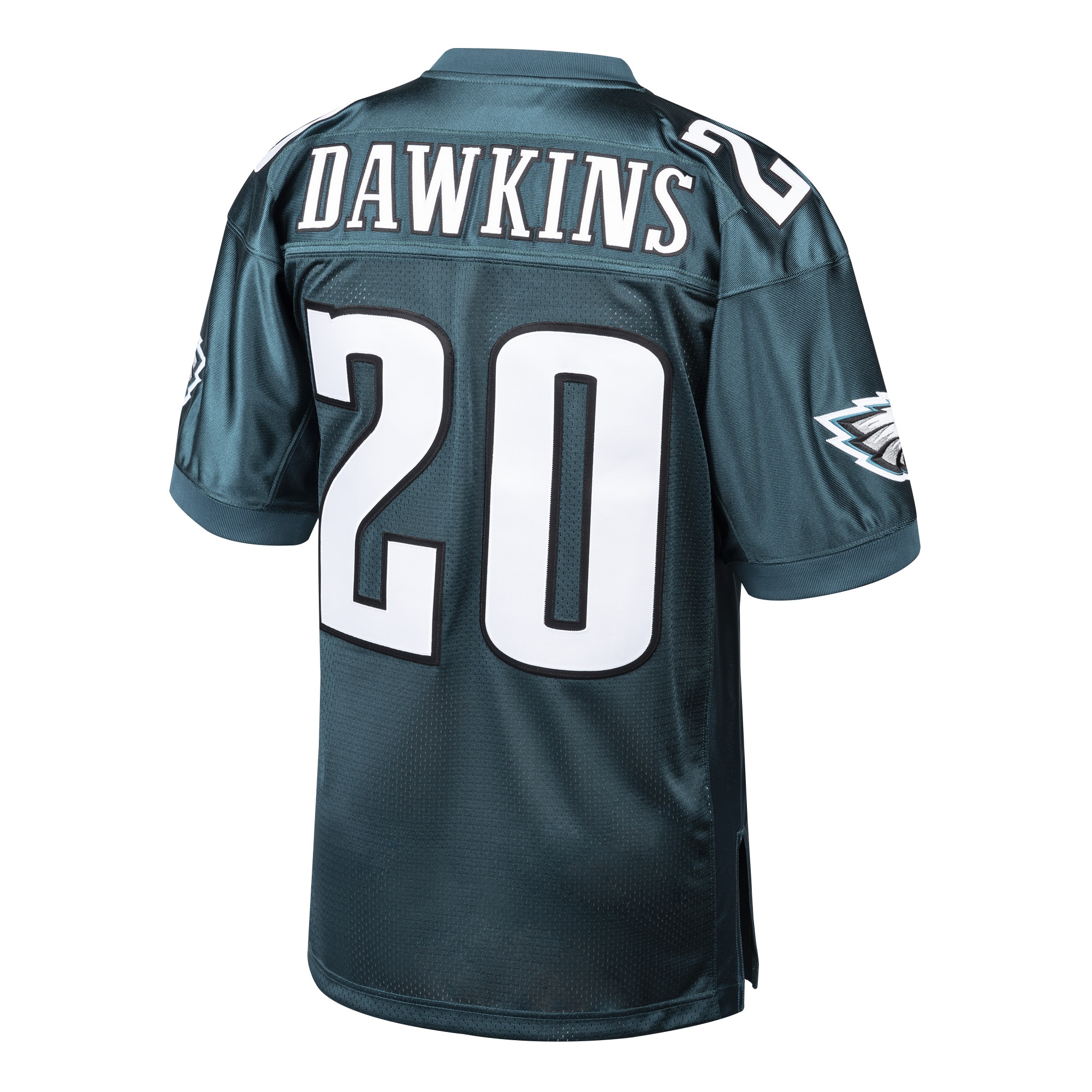 Brian Dawkins Philadelphia Eagles 1996 Mitchell & Ness Throwback Retired Player Jersey – Green - Image 3