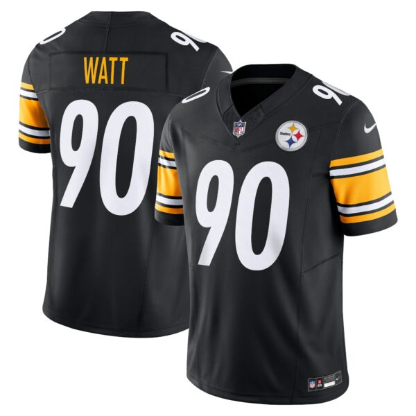 T.J. Watt Pittsburgh Steelers Nike Vapor F.U.S.E. Limited Jersey – Black