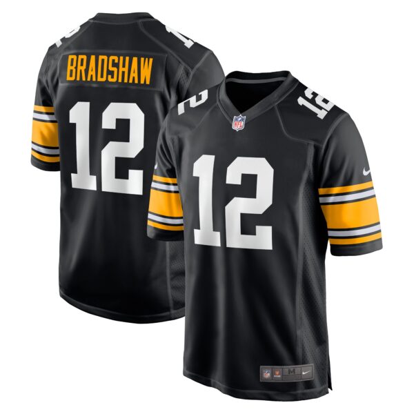 Terry Bradshaw Pittsburgh Steelers Nike Retired Player Jersey – Black