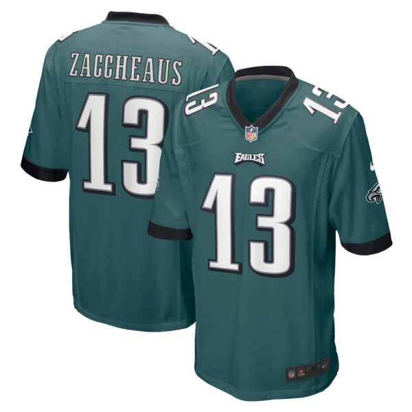 Olamide Zaccheaus Philadelphia Eagles Nike Men’s Game Jersey – Midnight Green