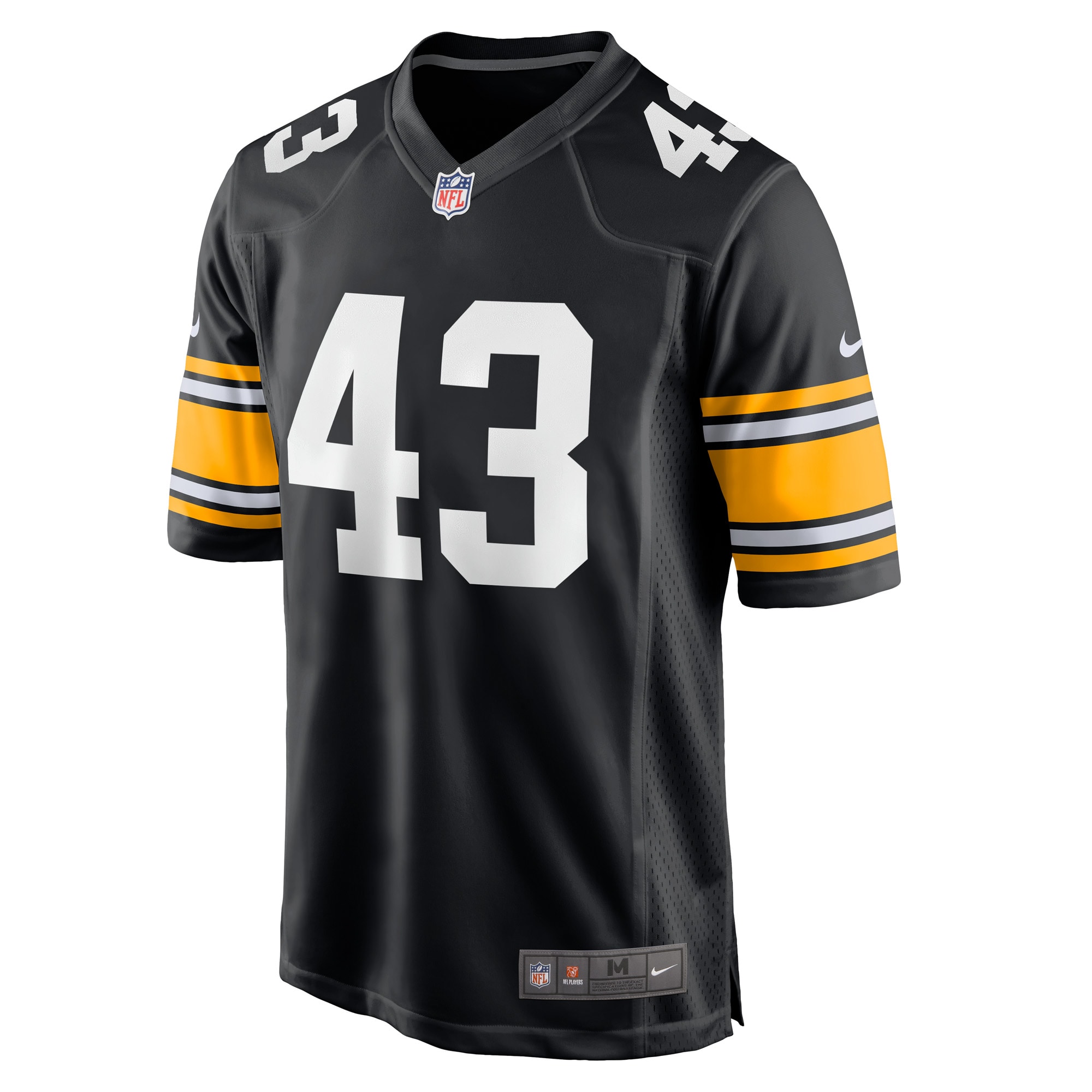 Troy Polamalu Pittsburgh Steelers Nike Retired Player Jersey – Black - Image 2