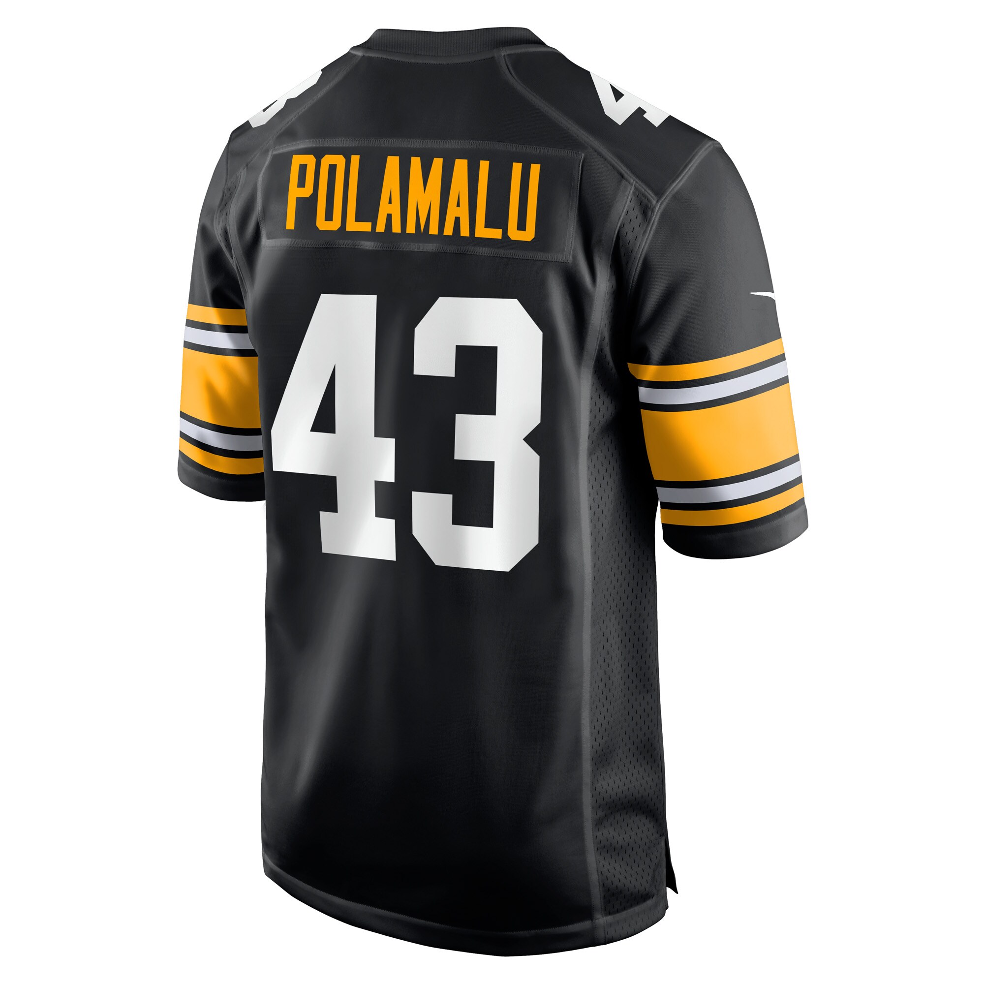 Troy Polamalu Pittsburgh Steelers Nike Retired Player Jersey – Black - Image 3