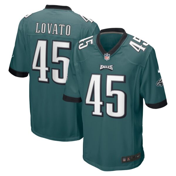 Rick Lovato Philadelphia Eagles Nike Game Jersey – Midnight Green