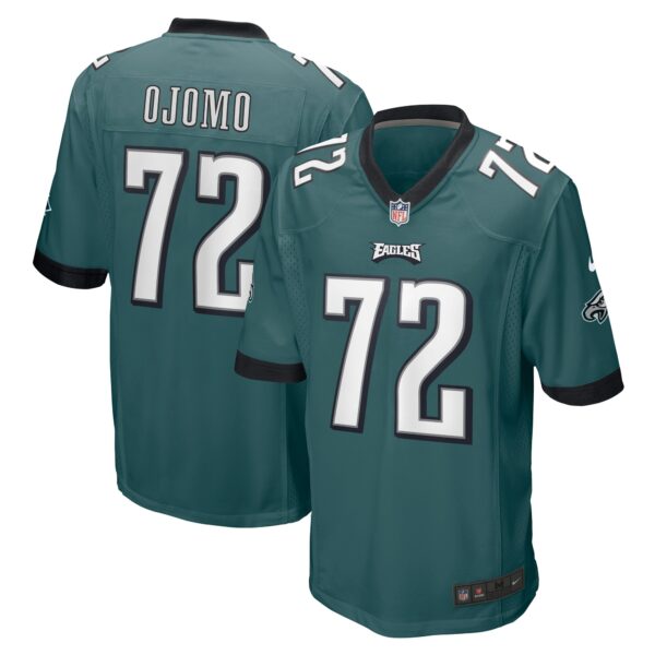 Moro Ojomo Philadelphia Eagles Nike Team Game Jersey – Midnight Green