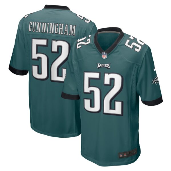 Zach Cunningham Philadelphia Eagles Nike Team Game Jersey – Midnight Green