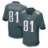 Grant Calcaterra Philadelphia Eagles Nike Game Player Jersey – Midnight Green
