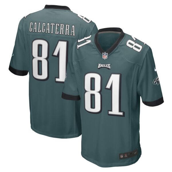 Grant Calcaterra Philadelphia Eagles Nike Game Player Jersey – Midnight Green