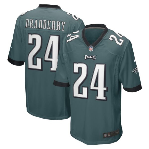 James Bradberry Philadelphia Eagles Nike Game Player Jersey – Midnight Green