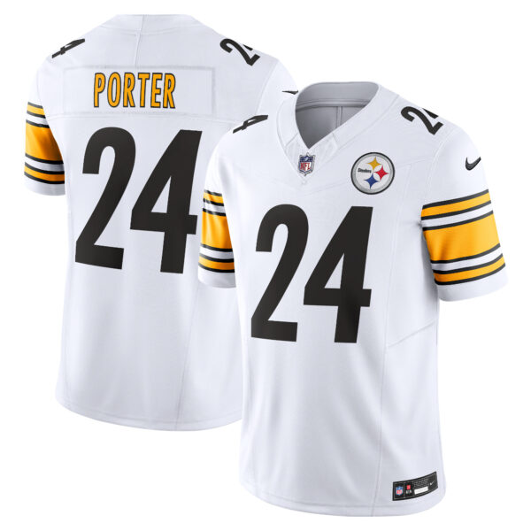 Joey Porter Jr. Pittsburgh Steelers Nike Vapor F.U.S.E. Limited Jersey – White