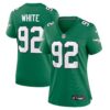 Reggie White Philadelphia Eagles Nike Women’s Alternate Game Jersey – Kelly Green