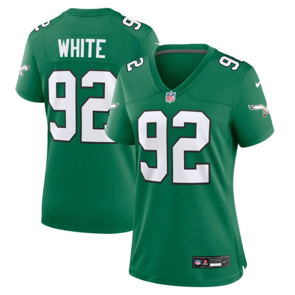 Reggie White Philadelphia Eagles Nike Women’s Alternate Game Jersey – Kelly Green
