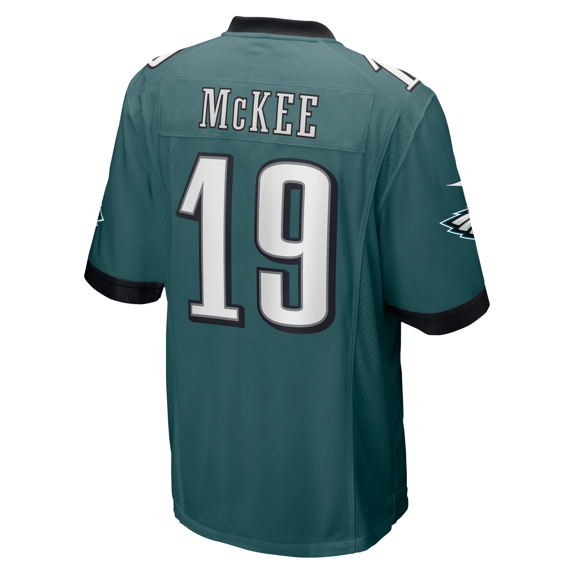 Tanner McKee Philadelphia Eagles Nike Team Game Jersey – Midnight Green - Image 3