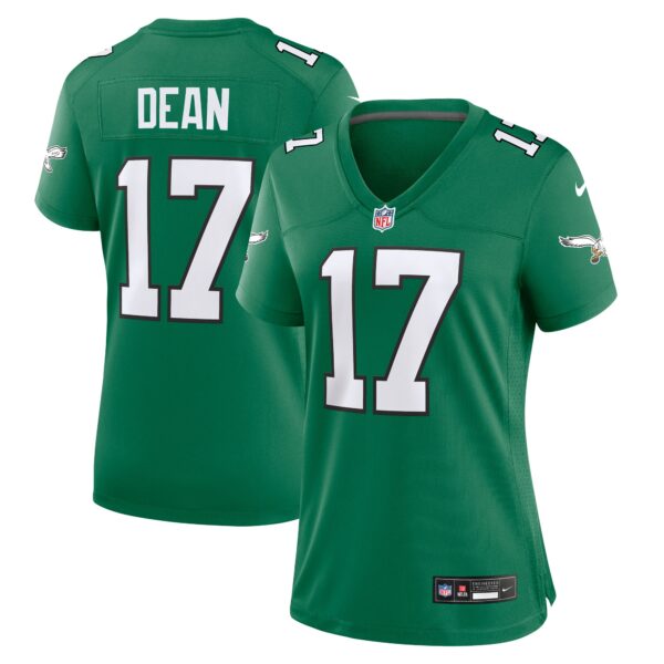 Nakobe Dean Philadelphia Eagles Nike Women’s Alternate Game Jersey – Kelly Green
