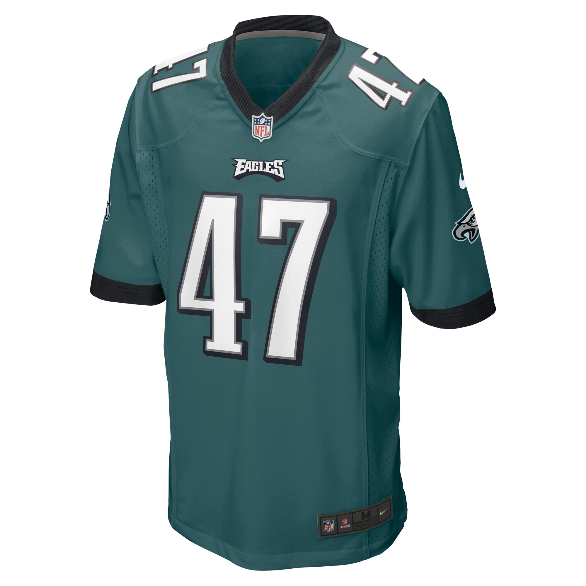 Brandon Smith Philadelphia Eagles Nike Game Jersey – Midnight Green - Image 2