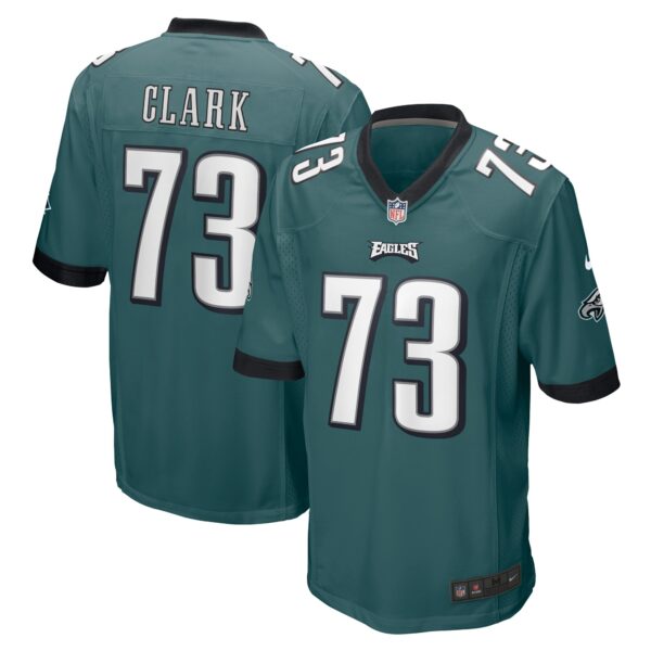 Le’Raven Clark Philadelphia Eagles Nike Game Jersey – Midnight Green