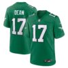 Nakobe Dean Philadelphia Eagles Nike Alternate Game Jersey – Kelly Green