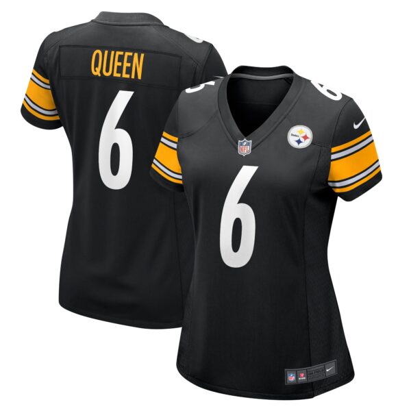 Patrick Queen Pittsburgh Steelers Nike Women’s Game Player Jersey – Black