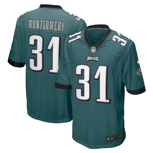 Wilbert Montgomery Philadelphia Eagles Nike Retired Player Jersey – Midnight Green