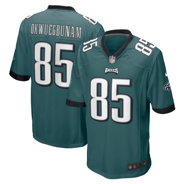 Albert Okwuegbunam Philadelphia Eagles Nike Team Game Jersey – Midnight Green