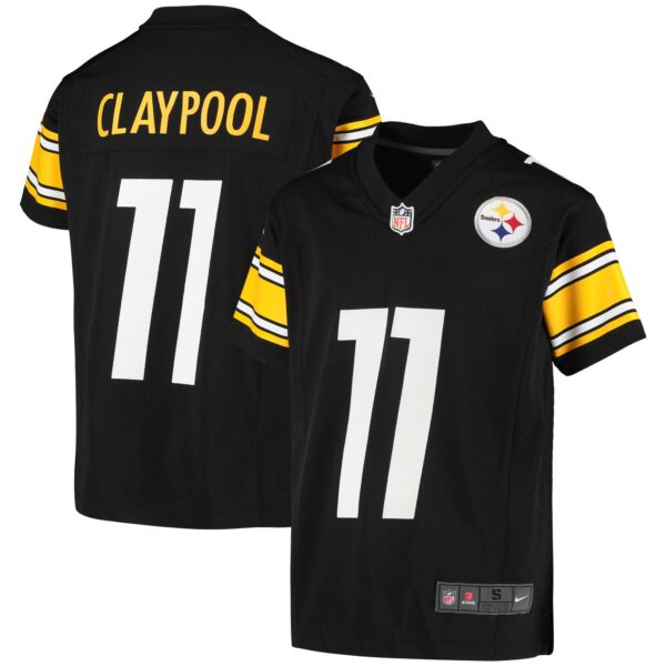 Chase Claypool Pittsburgh Steelers Nike Youth Game Jersey – Black