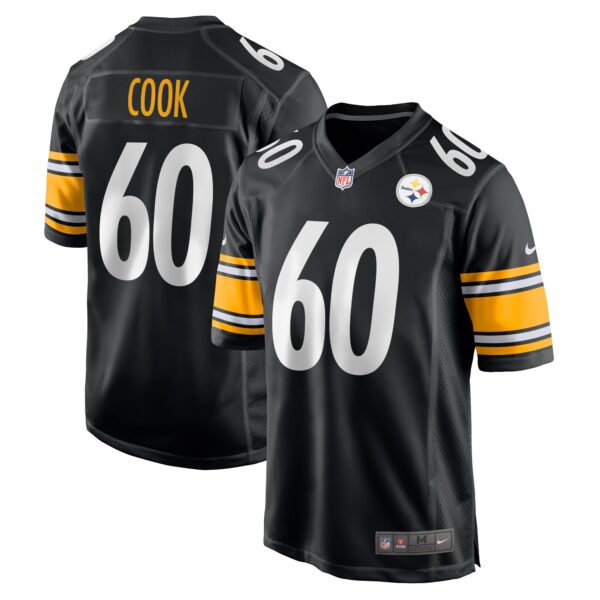 Dylan Cook Pittsburgh Steelers Nike Game Jersey – Black