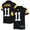 Chase Claypool Pittsburgh Steelers Nike Youth Alternate Game Jersey – Black