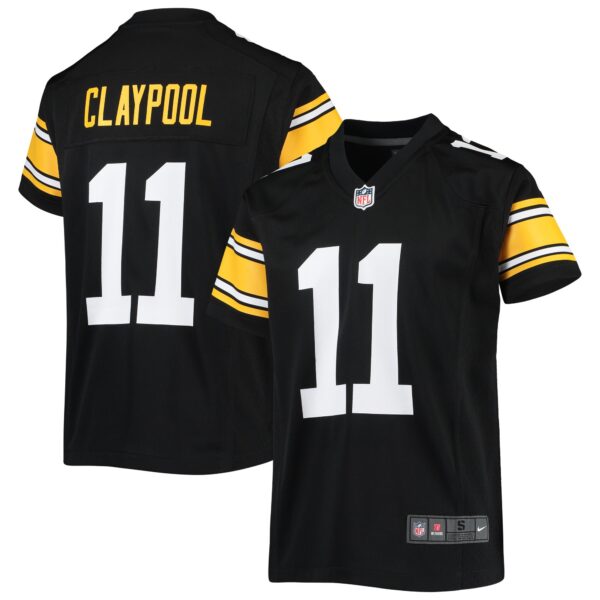 Chase Claypool Pittsburgh Steelers Nike Youth Alternate Game Jersey – Black