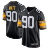 T.J. Watt Pittsburgh Steelers Nike Youth Game Jersey – Black