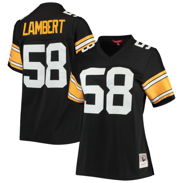 Jack Lambert Pittsburgh Steelers Mitchell & Ness Women’s Legacy Player Jersey – Black