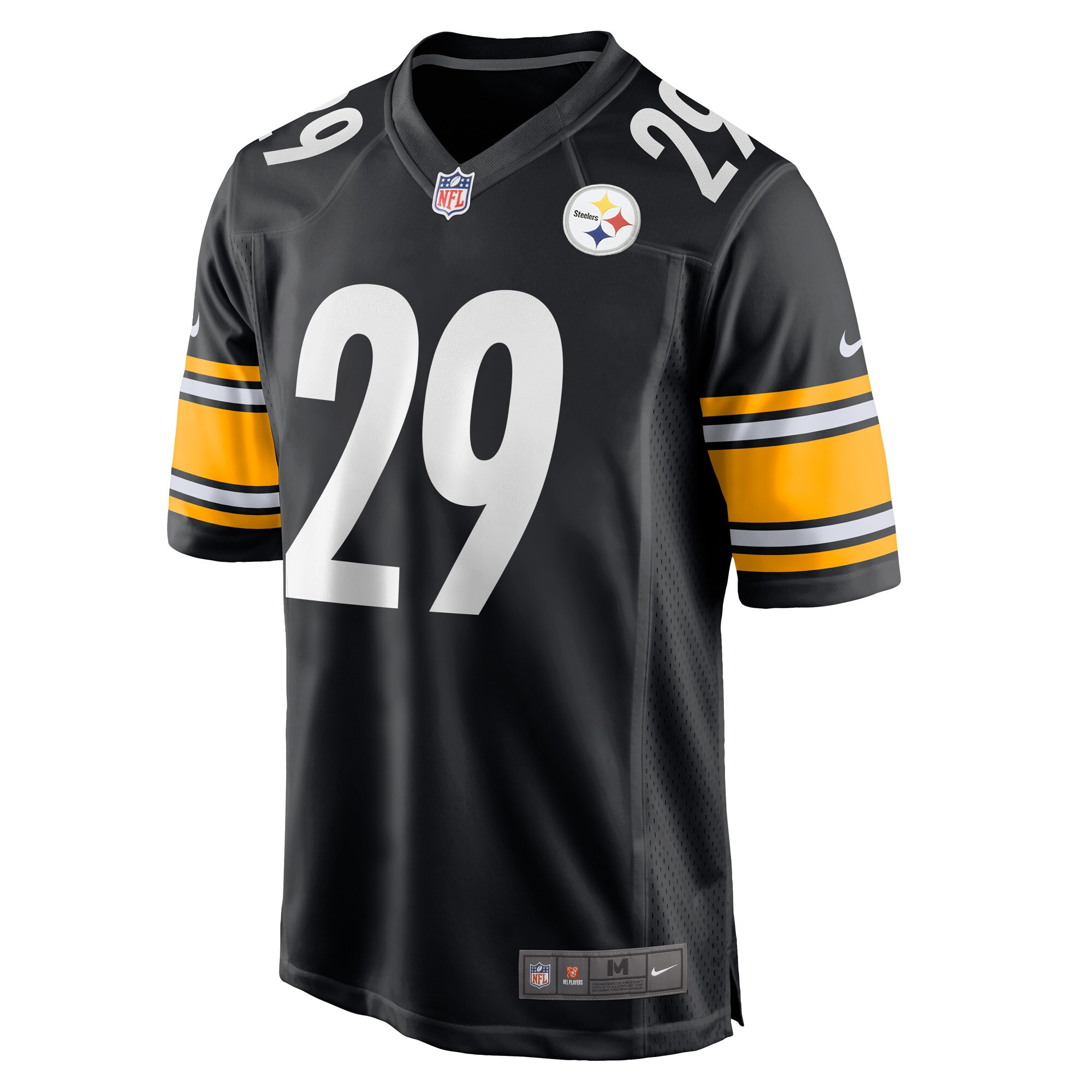 Levi Wallace Pittsburgh Steelers Nike Game Player Jersey – Black - Image 2