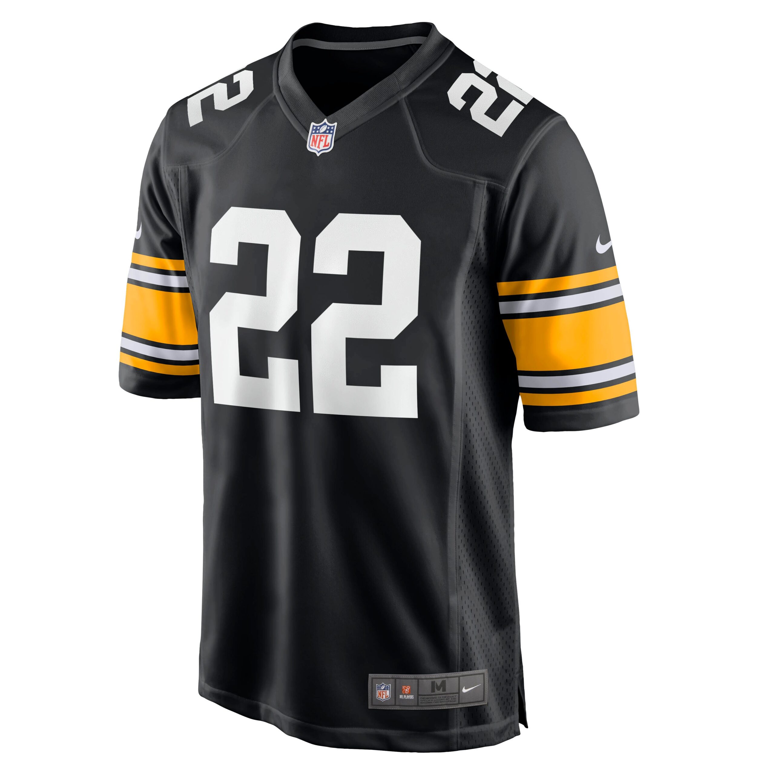 Najee Harris Pittsburgh Steelers Nike Game Player Jersey – Black