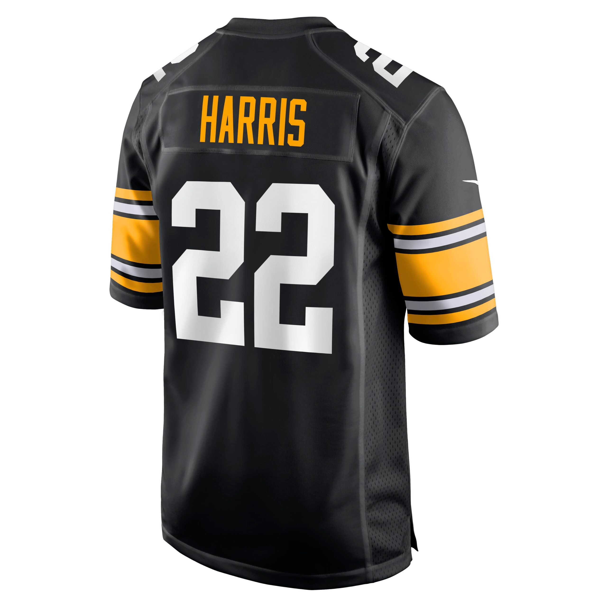 Najee Harris Pittsburgh Steelers Nike Game Player Jersey – Black - Image 2