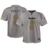 Kenny Pickett Pittsburgh Steelers Nike Youth Atmosphere Game Jersey – Gray