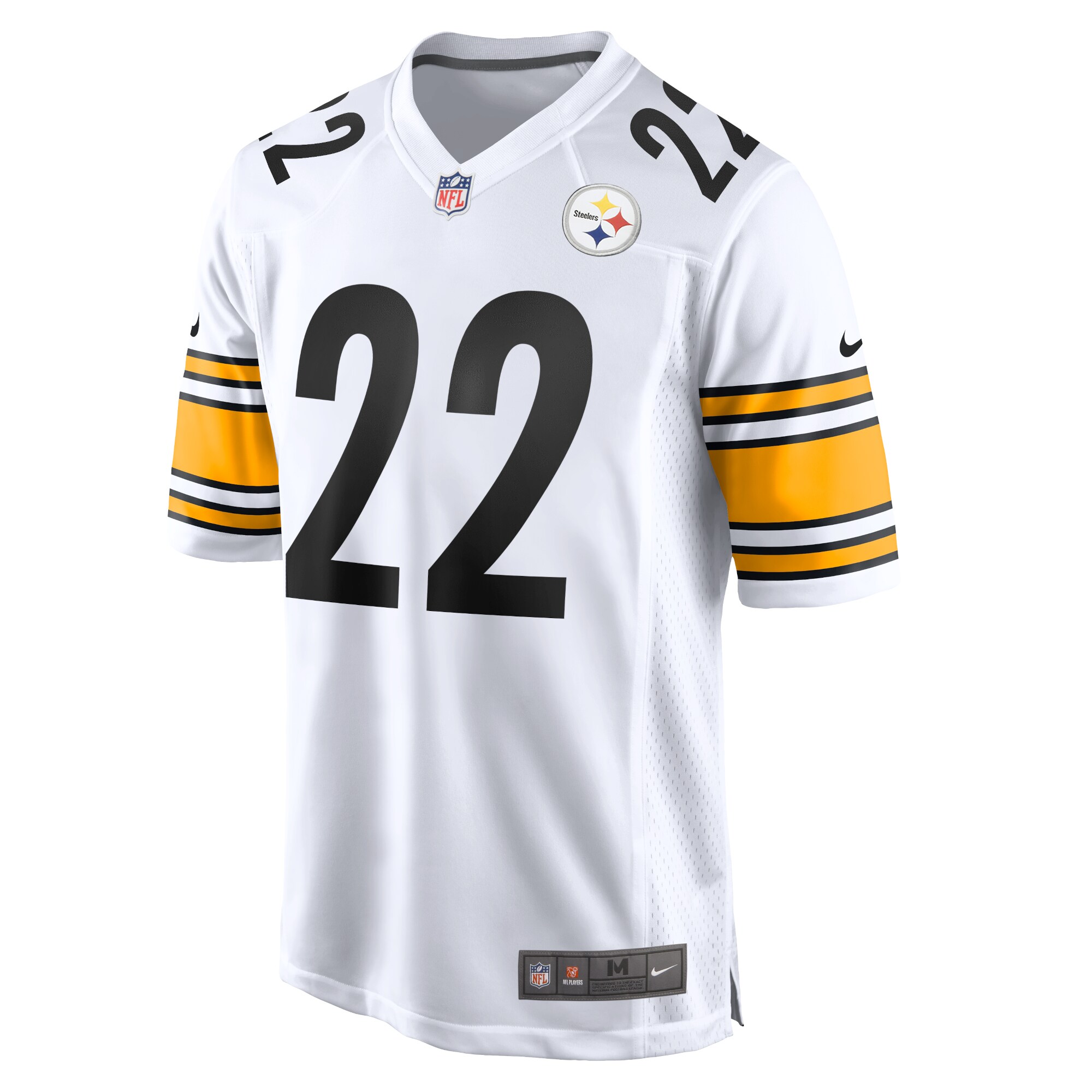 Najee Harris Pittsburgh Steelers Nike Game Jersey – White
