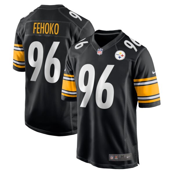 Breiden Fehoko Pittsburgh Steelers Nike Game Jersey – Black